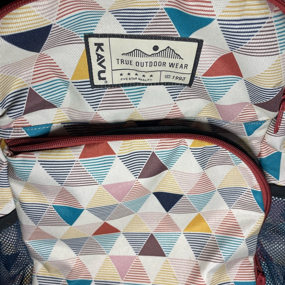 Kavu Multicolor Triangle Backpack - image 3